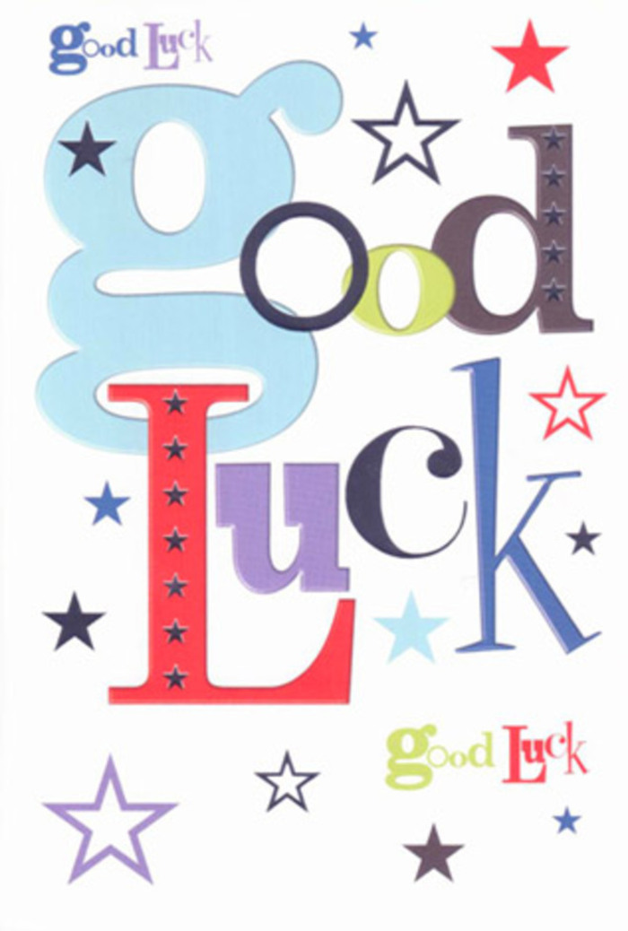 With a spirited energy reminiscent of Tooting Bec's vibrant community, this beautifully designed good luck card is a heartfelt flourish of encouragement. The lively interplay of fonts-ranging from a wide, pastel blue to a slender, inky black-forms a joyous banner, much like the friendly greetings exchanged near Tooting Bec Station. Dashes of exuberant red and accents of moss and deep purple are punctuated by an array of coloured stars, each delicately scattered to stir a sense of wonder and optimism. The composition is striking, its airy white backdrop allowing every burst of colour and shape to shine-a modern design that sparkles like the laughter in local cafés after work. Crafted from polished, weighty cardstock, the card invites the recipient to experience its gentle textures, childhood memories and new adventures alike woven subtly through each tactile detail. Whether it's encouragement before a big exam at one of our local schools or a supportive note for a journey far from Tooting Broadway, the card's design resonates with pride, hope, and the same heartfelt belief we put into every bouquet at Flower Delivery Tooting Bec. As a local florist, I see this piece as more than stationery-it's a little talisman, brimming with possibility and the warmth of our neighbourhood spirit.